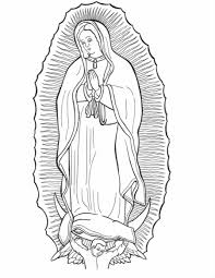 A wide variety of resin our lady of guadalupe options are available to you, such as material, use, and theme. Our Lady Of Guadalupe Coloring Page Coloring Home