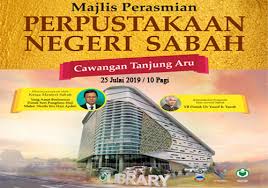 Lawatan guru perpustakaan dan media (gpm) ke perpustakaan negeri sabah (pns). Sabah State Library Tanjung Aru Branch Library Opening
