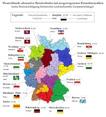 Die kirche st michaelis, genannt der hamburger michel, hat die größte turmuhr deutschlands: Ware Eine Neueinteilung Deutschlands In Bundeslander Mit Ausgewogeneren Einwohnerzahlen Sinnvoll Ein Beispielentwurf De