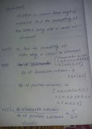 The letter y is special. A Letter Is Chosen From English Alphabet Find The Probability Of The Letters Being With A Vowel Or A Brainly In