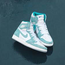 Air Jordan 1 Tie Dye White Black Aurora Green Pin On Shoes