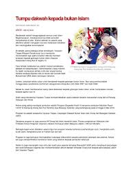 Maybe you would like to learn more about one of these? Tumpu Dakwah Kepada Bukan Islam