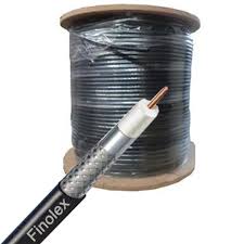An additional (usually black plastic) jacket is placed around the entire assembly. Buy Finolex Ccs Rg6 305 Mtr Coaxial Cable At Best Price In India