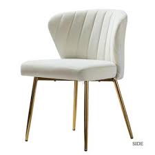 These white chair are trendy and can fit into every decoration style. White Chairs Living Room Furniture The Home Depot