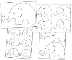 Baby Shower Baby Elephant Clipart Black And White Printable Elephant Outline Printable Treats Peanut Baby Shower Elephant Baby Shower Theme Elephant Baby Shower Decorations
