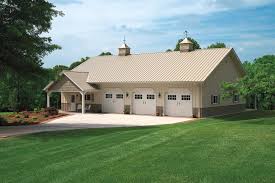 How much does it cost to build a barndominium with a shop? Metal Garage Buildings Detached Steel Structure Garages