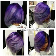 Moreover, the afro hairstyle is flexible and easy to modify. Purple Hairstyles For Black Women