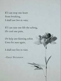 Live In Vain Emily Dickinson Quotes Dickinson Poems Emily Dickinson Poems
