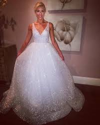 Sparkly V Neck White Long Prom Dress Ball Gown From Wendyhouse White Prom Dress Long Long Prom Dress Ball Gowns Wedding