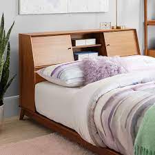 Find wooden and tufted pieces or beds with hidden storage to complete your bedroom decor. Mid Century Headboard Storage Platform Bed Acorn