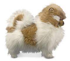 Pomeranian Dog Animals Dog Stuffed Animal