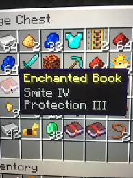 Maybe you would like to learn more about one of these? Kinda Confused On What I Can Put This Enchanted Book On Because Isn T Smite For Swords And Protection For Armor Minecraft