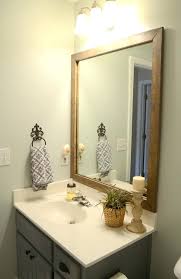 Image Result For Framing In Bathroom Mirror Wood Wood Framed Bathroom Mirrors Diy Vanity Mirror Small Bathroom Mirrors