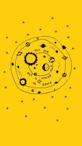 We've gathered more than 5 million images uploaded by our users and sorted them by the most popular ones. Yellow Wallpaper And Space Image Aesthetic Yellow Space Background 720x1280 Wallpaper Teahub Io