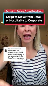 Food Service to Office Job