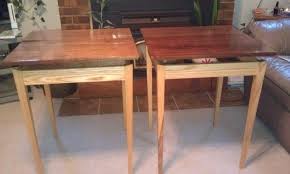 Simple Side Tables Woodworking Talk Woodworkers Forum Table Top Design Side Table Woodworking Simple Side Tables