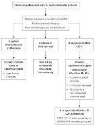 Fluid volume overload related to decreased cardiac output as evidence by ejection fraction of 35%, edema in lower extremities. Managing Acute Pulmonary Oedema Australian Prescriber