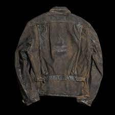 Levi S Vintage Clothing 1930 S Menlo Leather Jacket Rivet Head Levis Vintage Clothing Vintage Outfits Vintage Levis