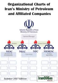 Organizational Charts Of Irans Ministry Of Petroleum And