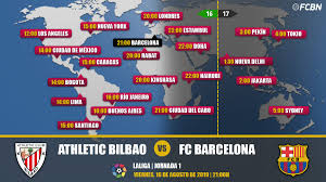 Barcelona vs athletic bilbao 1st half. Athletic Bilbao Vs Fc Barcelona In Tv When And Where See The Party