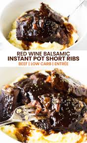 How To Make Instant Pot Short Ribs Recipe Instant Pot Dinner Recipes Instant Pot Beef Instant Pot Short Ribs Recipe
