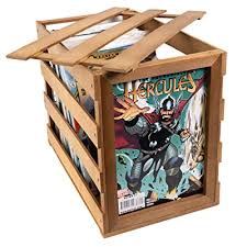 Our comic book storage boxes are made of ultra strong corflute polypropylene, meaning they wont rip or fall apart and last the test of time. Buy Wooden Comic Book Storage Box Holds Up To 170 Comic Books Premium Wood Comic Book Bin Includes A Comic Book Display Window Easy To Assemble Online In Greece B08pnd1lp4