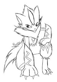 Printable coloring pages for kids of all ages. Lucario And Zeraora Coloring Pages Learny Kids