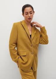Maybe you would like to learn more about one of these? 100 Linen Blazer Woman Mango China