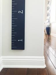 Diy Growth Chart Ruler A Thoughtful Place