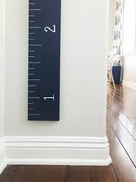 Diy Growth Chart Ruler A Thoughtful Place