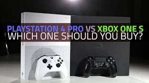 Ps4 and xbox one are delivering on their. Ps4 Pro Vs Xbox One S Which One Is Better Youtube