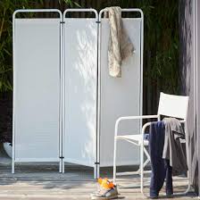 Was ist ein paravent für den garten? Jan Kurtz Paravent Sichtschutz Stahlrohr Kunststoffgewebe Weiss Garten Und Freizeit