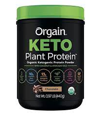 Orgain Keto Plant Based Protein Powder Chocolate Keto Friendly Organic Vegan Gluten Free O Keto Protein Powder Plant Based Protein Powder Organic Protein