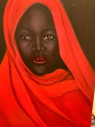 Recreating an Al photo with modelling paste and acrylic