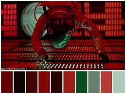 Color Palette Cinema Su Instagram 2001 A Space Odyssey 1968 Directed By Stanley Kubrick Cinem Cinema Colours Color Out Of Space Movie Color Palette