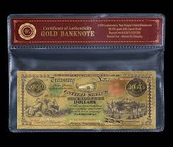 Schimbați din dolari sua în lei românești utilizând convertorul nostru valutar. 100 Dolari 1864 S U A Bancnota Polymer Aurit Cu Aur 24k Okazii Ro