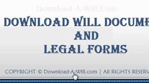 In the event that my husband/wife, is for any reason unable or unwilling to act as. Download A Free Last Will And Testament Youtube