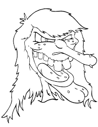 Halloween pumpkins, scary monsters, mummy, vampire, haunted houses, cats, scarecrows, bats, witches and. Free Scary Halloween Coloring Pages Coloring Home