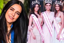 Meet the hosts of miss universe 2020 miss universe portugal 2020 cristiana silva alves is all set to go to dominican republic where she will quarantine for 14 days following the mandatory. Former Miss India Neha Dhupia Who Represented India At Miss Universe Stage Will Be Mentoring Femina Miss India 2020 Contestants Inform Miss India Miss India