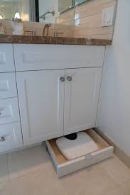 Bathroom vanity with toe kick. Able Baker Design Treehouse Or Deck Bathroom Vanity Bathroom Drawer Storage Bathroom Remodel Shower