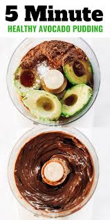 Best 5 Minute Chocolate Avocado Pudding Paleo Gluten Free Eats Recipe Healthy Paleo Desserts Quick Paleo Desserts Avocado Recipes