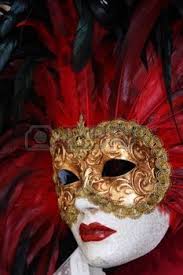 Small kitchen with dark gray cabinets with venetian masks carnival. Pinterest