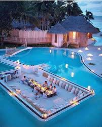Pin By Alyse Rivera On Indoor Outdoor Living Dream Pools Luxury Pools Mansions