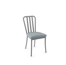 Amisco Industries Club Metal Dining Chair In Glossy Grey Metal And Light Aqua Blue Polyurethane Set Of 2 Gre Dining Chairs Metal Side Chair Dining Chair Set