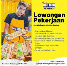 Lowongan telkom jember untuk info bisa dm kami/email ke jemberloker@gmail.com follow @lo… sungai bedadung jember meluap menghanyutkan rumah, pusat kota jember dikepung banjir 29 januari 2021. Lowongan Kerja Roti John Jember Batas Akhir 20 Maret Loker Sekitarku