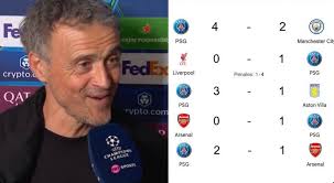 🔥 “¡LA LIGA DE GRANJEROS!”: EL RECADO DE LUIS ENRIQUE TRAS BARRER A LOS  INGLESES 😂 — PERIODISTA (TNT Sports): "Eliminaste a todos los oponentes de  la Premier League en esta competición".