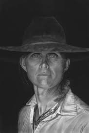 What are the deep, velvety hills and low, wet spring clouds in your  charcoal art?