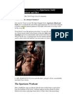 This article reviews an intense new workout plan focused on getting in gladiator shape. Spartacus Workout Physical Exercise Aerobic Exercise