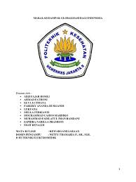 Maybe you would like to learn more about one of these? Makalah Dampak Positif Dan Negatif Globalisasi Di Indonesia