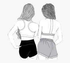 Are you searching for drawing girls png images or vector? Drawings Bff Png Download Drawings Of Girls Best Friends Transparent Png Kindpng